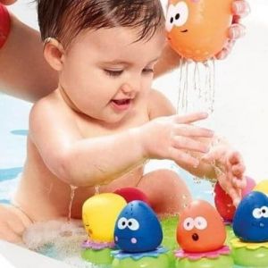 Mejores juguetes para el baño de tu bebé